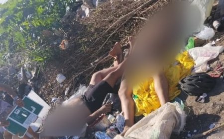 Cena de terror: dois homens são encontrados mortos com as mãos amarradas em lixão