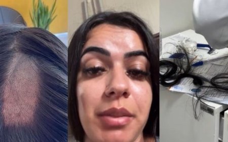 Foi renovar a CNH e saiu com um buraco no couro cabeludo; veja o desabafo