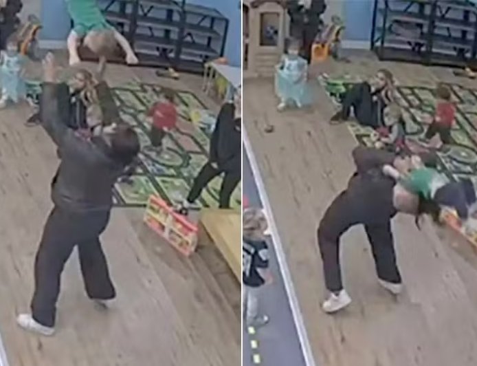 Funcionária joga menino para o alto; criança sofre lesão cerebral após queda