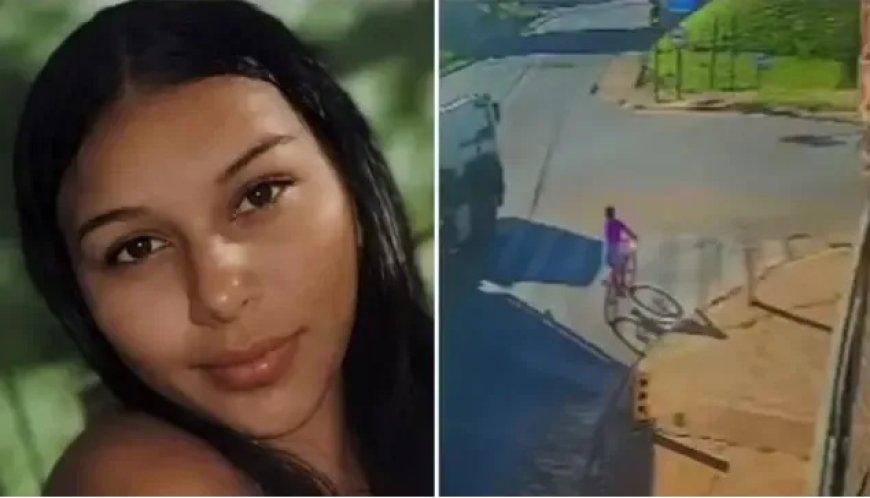 Tragédia: estudante de 15 anos morre em atropelamento registrado por câmera de segurança