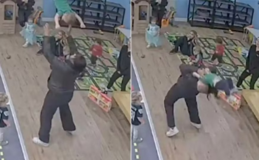 Funcionária joga menino para o alto; criança sofre lesão cerebral após queda