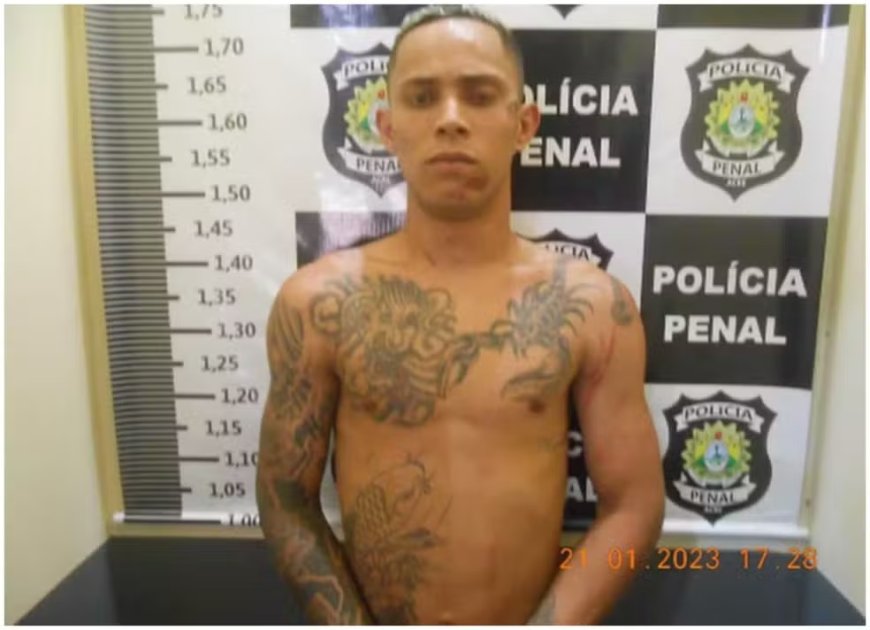 Detento é recapturado 1 ano após fuga em massa de presídio