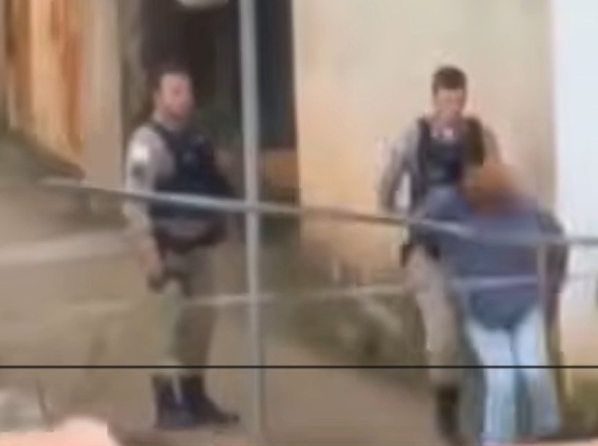 Flagrante: policial é filmado agredindo homem durante abordagem