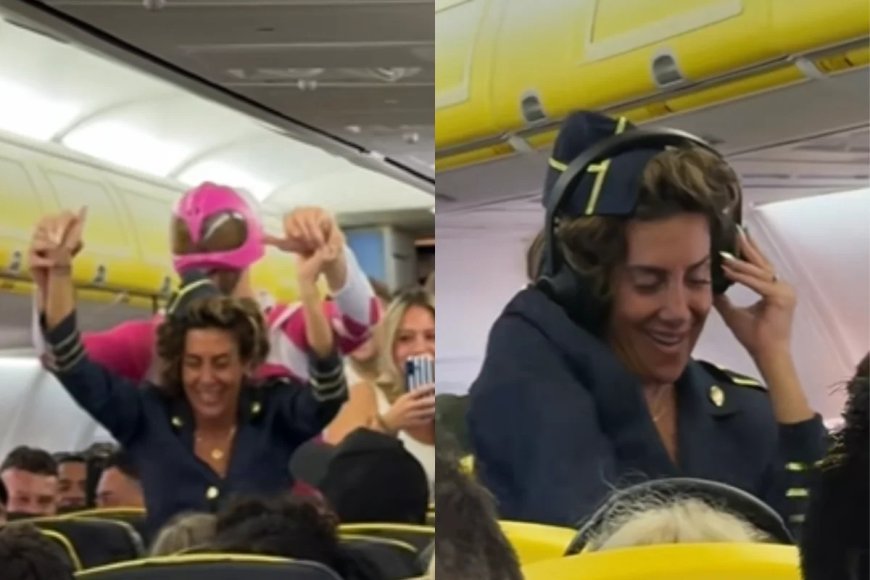 BALADA NAS ALTURAS: Noiva disfarçada de aeromoça transforma voo em festa, ignora alertas da tripulação e revolta a web